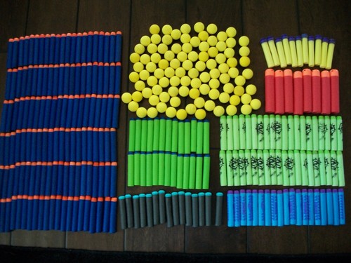 300 pieces nerf ammo bullets - pieces,